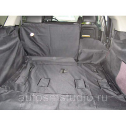 Чехол багажника Maxi для Chevrolet Tahoe III (2007-2014) (чёрный, серый)